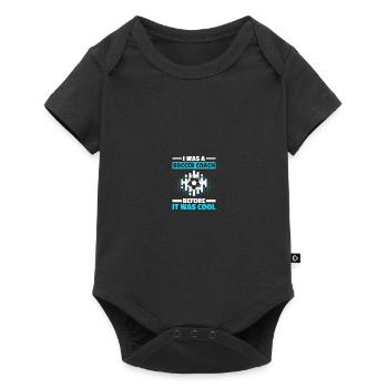Coaching Football Father Coach Football Coach - Baby Premium short-sleeve bodysuit - black - Front