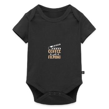 Videographer Filmmaker Film Director Filmmaking - Baby Premium short-sleeve bodysuit - black - Front