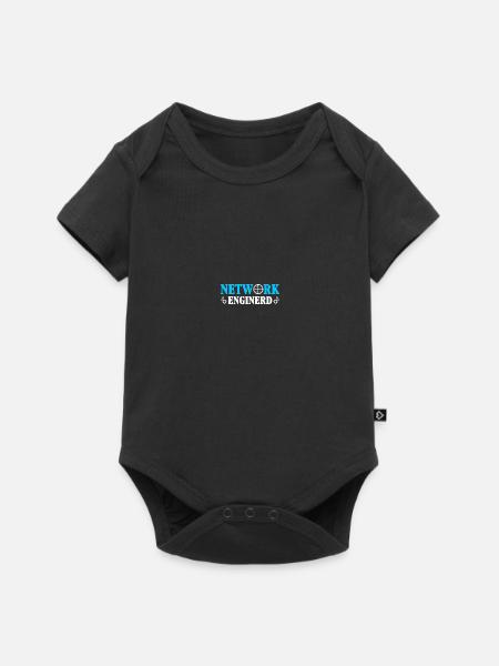 Computer-Netzwerktechnik Netzwerkingenieur - Baby Premium Kurzarmbody - Schwarz