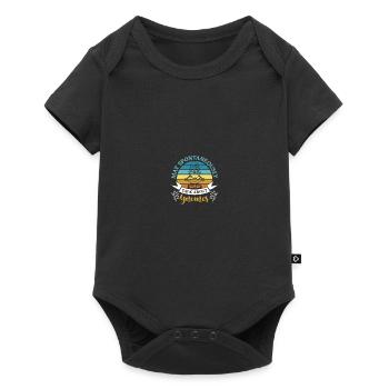 Gnomies Gardening Garden Gnome - Baby Premium short-sleeve bodysuit - black - Front