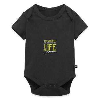 Assureur - Body à manches courtes Premium Bébé - noir - Devant