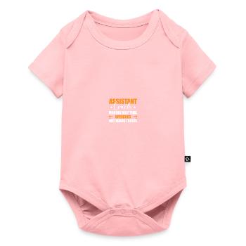 Assistant coach - Baby Premium short-sleeve bodysuit - rose - Front