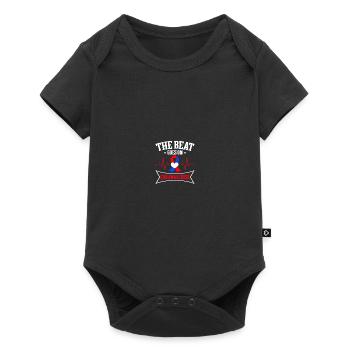 Congenital heart defect CHD consciousness - Baby Premium short-sleeve bodysuit - black - Front