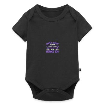 Cheerleading Coach Cheer Coach - Baby Premium short-sleeve bodysuit - black - Front