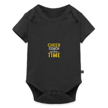 Cheerleading Coach Cheer Coach - Baby Premium short-sleeve bodysuit - black - Front
