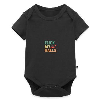 Joueur de flipper Flipper - Body à manches courtes Premium Bébé - noir - Devant