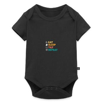 Joueur de flipper Flipper - Body à manches courtes Premium Bébé - noir - Devant