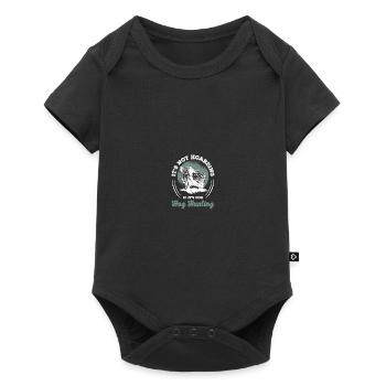 Hog Hunter Schweinejagd - Baby Premium Kurzarmbody - Schwarz - Vorne