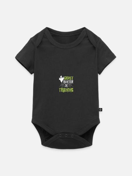 Paranormaler Ermittler Geisterjäger - Baby Premium Kurzarmbody - Schwarz