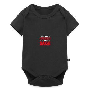 Paranormal Investigator Ghostbusters - Baby Premium short-sleeve bodysuit - black - Front