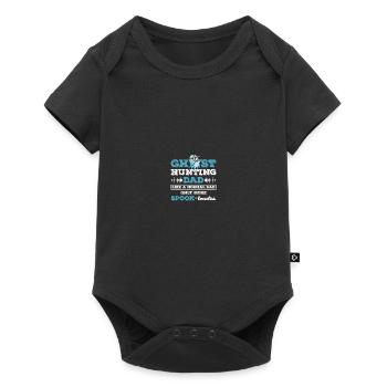 Paranormal Investigator Ghostbusters - Baby Premium short-sleeve bodysuit - black - Front