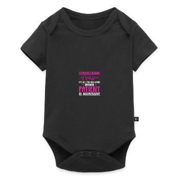 Nurse in Penitentiary Nurse - Baby Premium short-sleeve bodysuit - black - Front