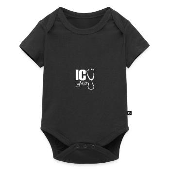 Nurse Intensive Care ICU - Baby Premium short-sleeve bodysuit - black - Front