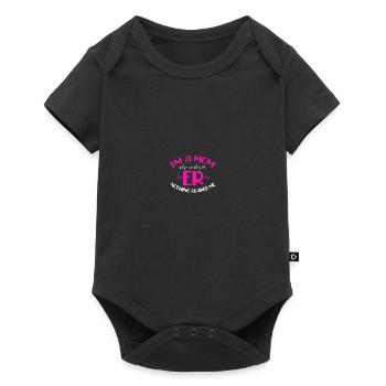Emergency Department ER Nurse Emergency Department - Baby Premium short-sleeve bodysuit - black - Front