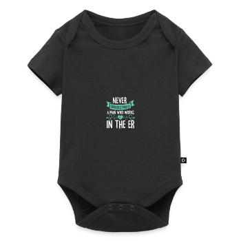 Emergency Department ER Nurse Emergency Department - Baby Premium short-sleeve bodysuit - black - Front