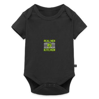 Pickle Ball Pickleball Kitchen - Baby Premium short-sleeve bodysuit - black - Front