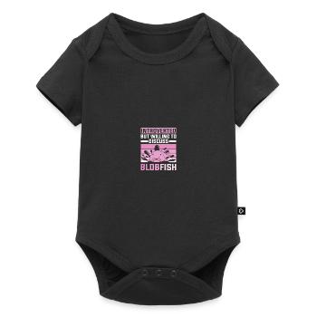 Blob Fish Blob Fish - Baby Premium short-sleeve bodysuit - black - Front