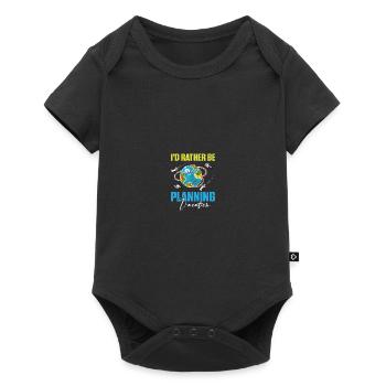 Planificateur de vacances Agence de voyages Agence de voyages - Body à manches courtes Premium Bébé - noir - Devant