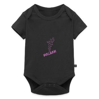 Maleah d’eau - Body à manches courtes Premium Bébé - noir - Devant