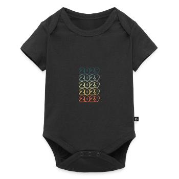 Year of birth 2029 - Baby Premium short-sleeve bodysuit - black - Front