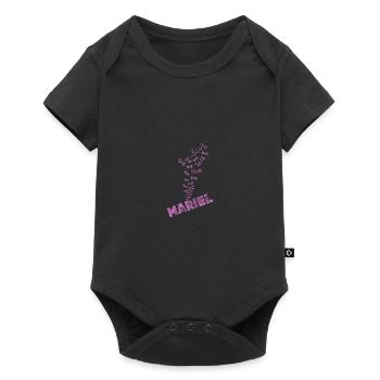 Eau Mariel - Body à manches courtes Premium Bébé - noir - Devant
