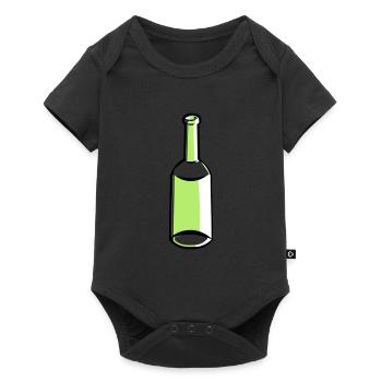 Flacon vide - Body à manches courtes Premium Bébé - noir - Devant