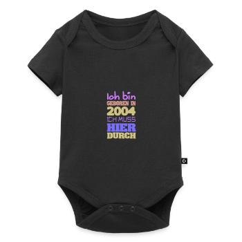 en 2004 - Body à manches courtes Premium Bébé - noir - Devant
