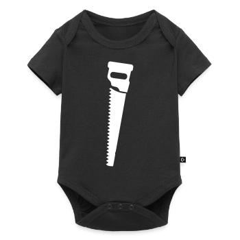 Icône de scie - Body à manches courtes Premium Bébé - noir - Devant