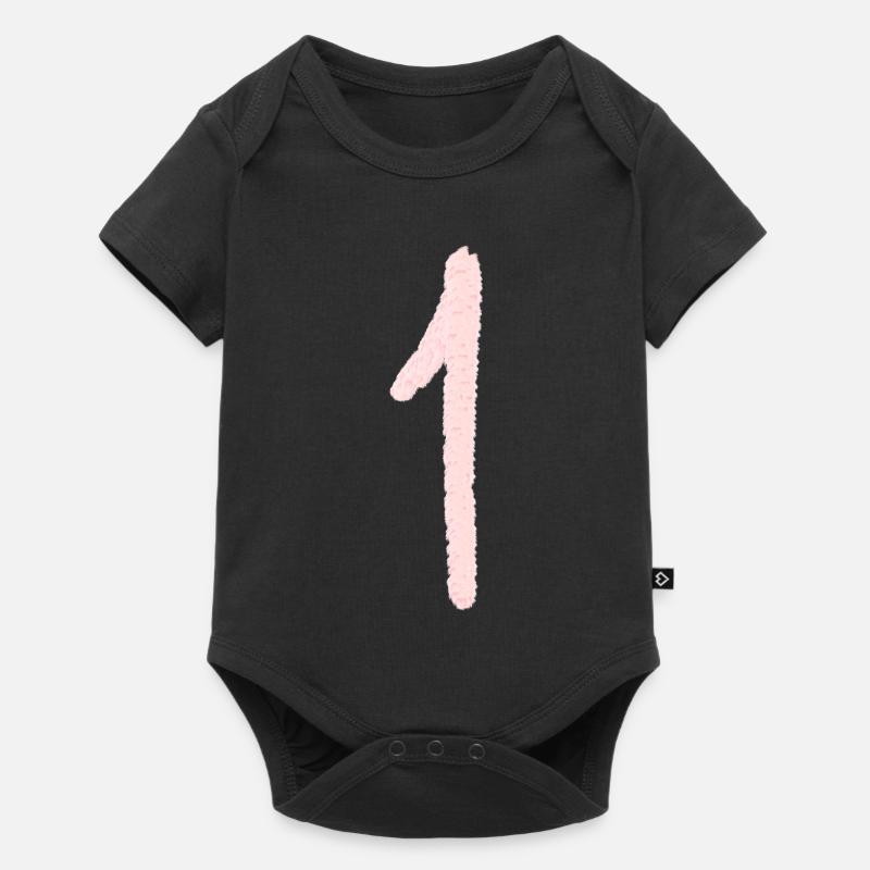 Abbildung 1 - Baby Premium Kurzarmbody - Schwarz