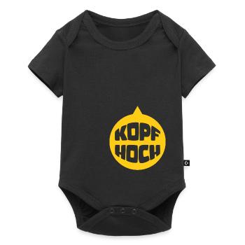Head Up (Dirty Neck Edition) - Body à manches courtes Premium Bébé - noir - Devant