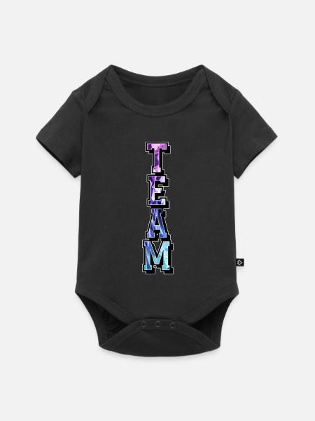 Team - Baby Premium Kurzarmbody - Schwarz