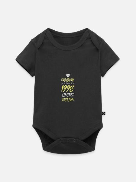 1998 limited edition - Baby Premium Kurzarmbody - Schwarz