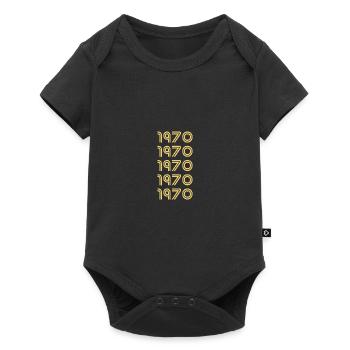 Year 1970 - Baby Premium short-sleeve bodysuit - black - Front