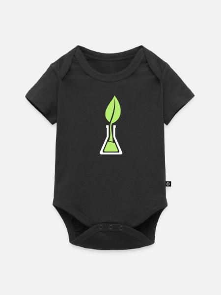 Umweltschutz - Baby Premium Kurzarmbody - Schwarz