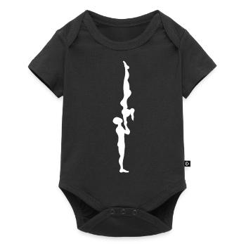 Gymnastique Gymnastique Acrobatie Gymnastique Sport - Body à manches courtes Premium Bébé - noir - Devant