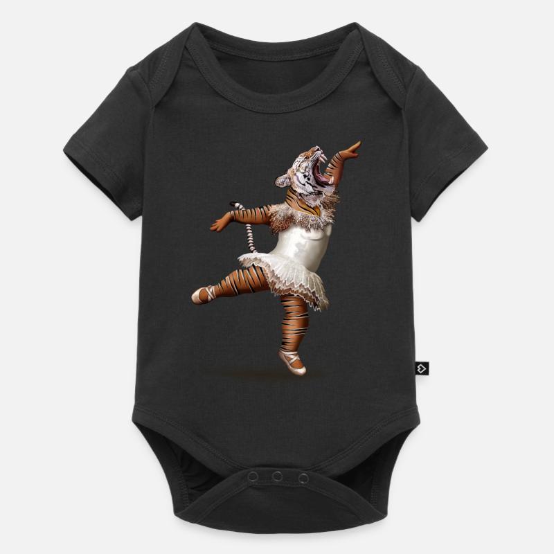 KILLER DANCE MOVE - Baby Premium Kurzarmbody - Schwarz