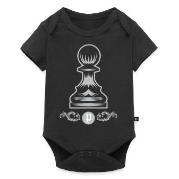 Chess - The farmer - Baby Premium short-sleeve bodysuit - black - Front