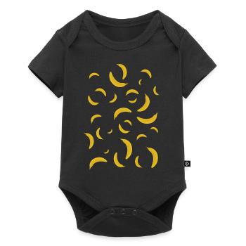 Banane banane idée cadeau - Body à manches courtes Premium Bébé - noir - Devant