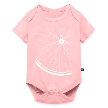 Jante vélo de route - Body à manches courtes Premium Bébé - rose - Devant