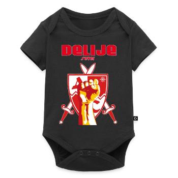 Delije Sever 1989 - Body à manches courtes Premium Bébé - noir - Devant