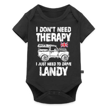 Je n'ai pas besoin de thérapie, j'ai juste besoin de conduire Landy - Body à manches courtes Premium Bébé - noir - Devant