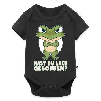 Did you drink paint frog saying gift - Baby Premium short-sleeve bodysuit - black - Front
