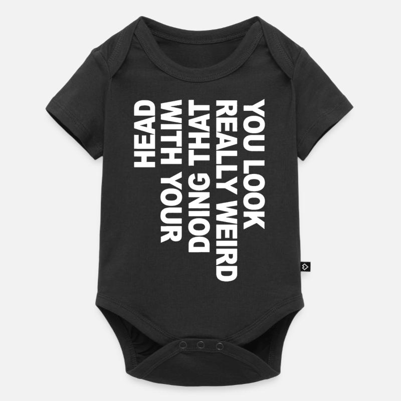 Drôle - Body à manches courtes Premium Bébé - noir