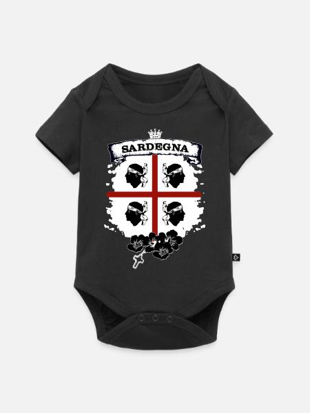 Sardaigne - Body à manches courtes Premium Bébé - noir