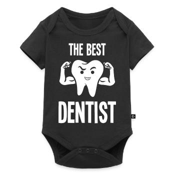 Dentist Dental Assistant Practice Teeth I Gift - Baby Premium short-sleeve bodysuit - black - Front