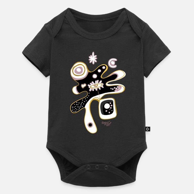 Résumé - Changement d’heure - Body à manches courtes Premium Bébé - noir