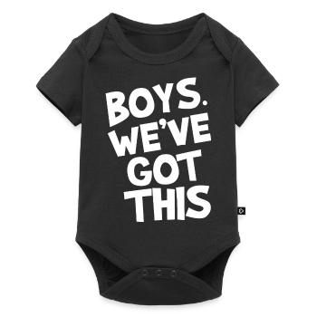 Boys. we've got this. - Baby Premium short-sleeve bodysuit - black - Front