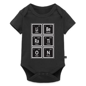 Liberation - Periodic Table of Elements - Baby Premium short-sleeve bodysuit - black - Front