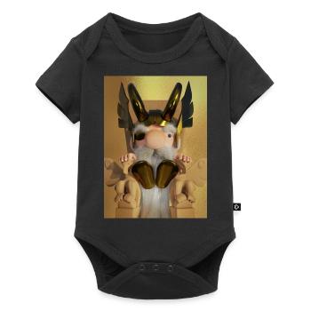 XList Dieu Viking Odin - Body à manches courtes Premium Bébé - noir - Devant