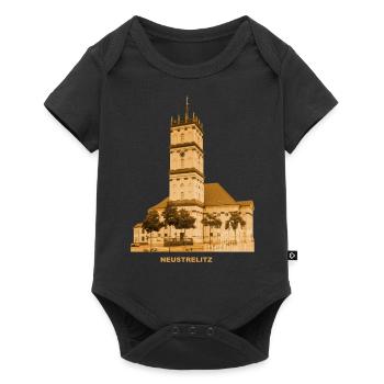 Neustrelitz Mecklenburg Residence City Church - Baby Premium short-sleeve bodysuit - black - Front